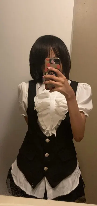 Preppy Style Dress Set - Ouji Aesthetic photo review