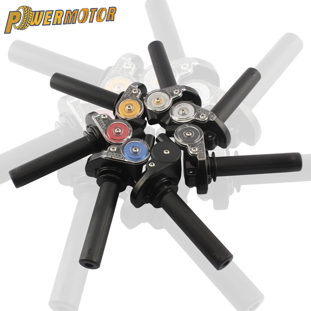 Universal Throttle Parti Del Motociclo Manubrio Twist Grips Per Ktm Kawasaki Honda Yamaha Manubrio Grip Ciclomotore Scooter Dirt Bike