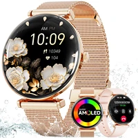 【 Amoled 】 2025 Women'S Smart Watch, 1.43 Hd Screen, Ip68 Waterproof Sports Fitness Watch, With Heart Rate, Suitable For Android 1