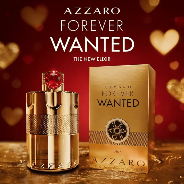 AZZARO Forever Wanted Elixir – 100 ml (3,38 fl oz) Eau de parfum de luxe pour homme, parfum sophistiqué pour les moments quotidiens et spéciaux 1
