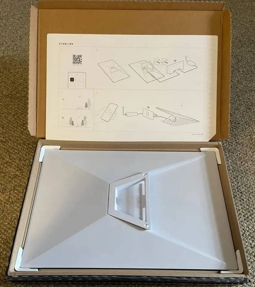 OUTLET SALE- 訳あり品など大放出 未使用品✨スペースX アンテナ本体 スターリンク キットUTA-211 ルーター・ネットワーク機器