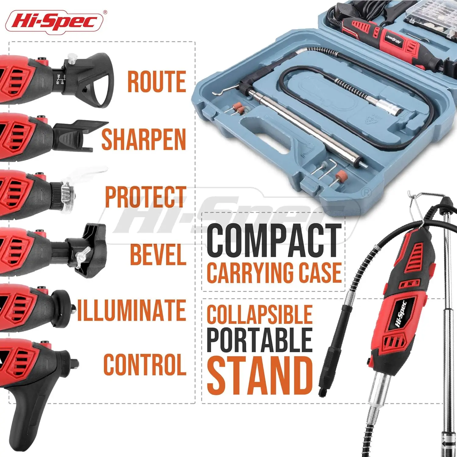 134-Piece Corded Rotary Kit 6