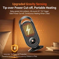 Podofo 1000 Вт портативный тепловентилятор мини электрический обогреватель комнатный обогреватель домашний офис настольные обогреватели теплее машина для зимы — изображение 4