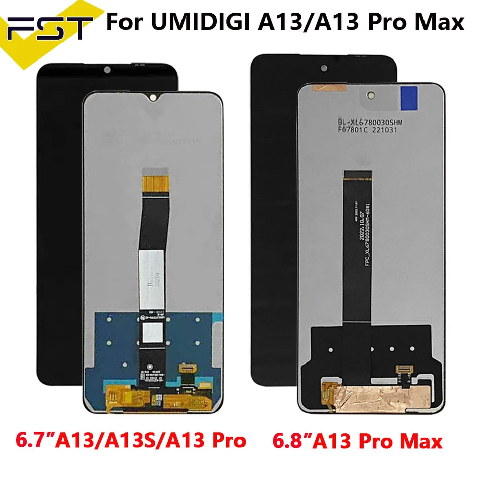 For UMIDIGI A11 Pro Max LCD Display Touch Screen UMI A13S