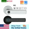 RAYKUBE M5 US Free Delivery Tuya BLE Smart Fingerprint Door Lock Electronic Lock with Password/Key/Card/Tuya APP Unlock 1