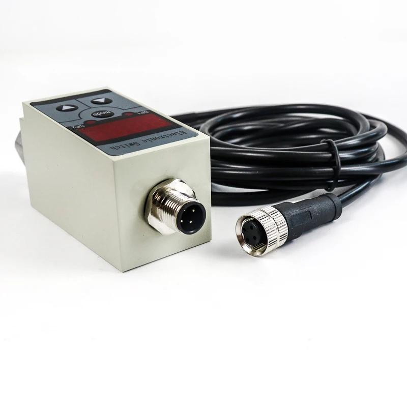 PNP NPN Sensor Pressure Controller Digital Display Stainless Steel Two-way Relay
