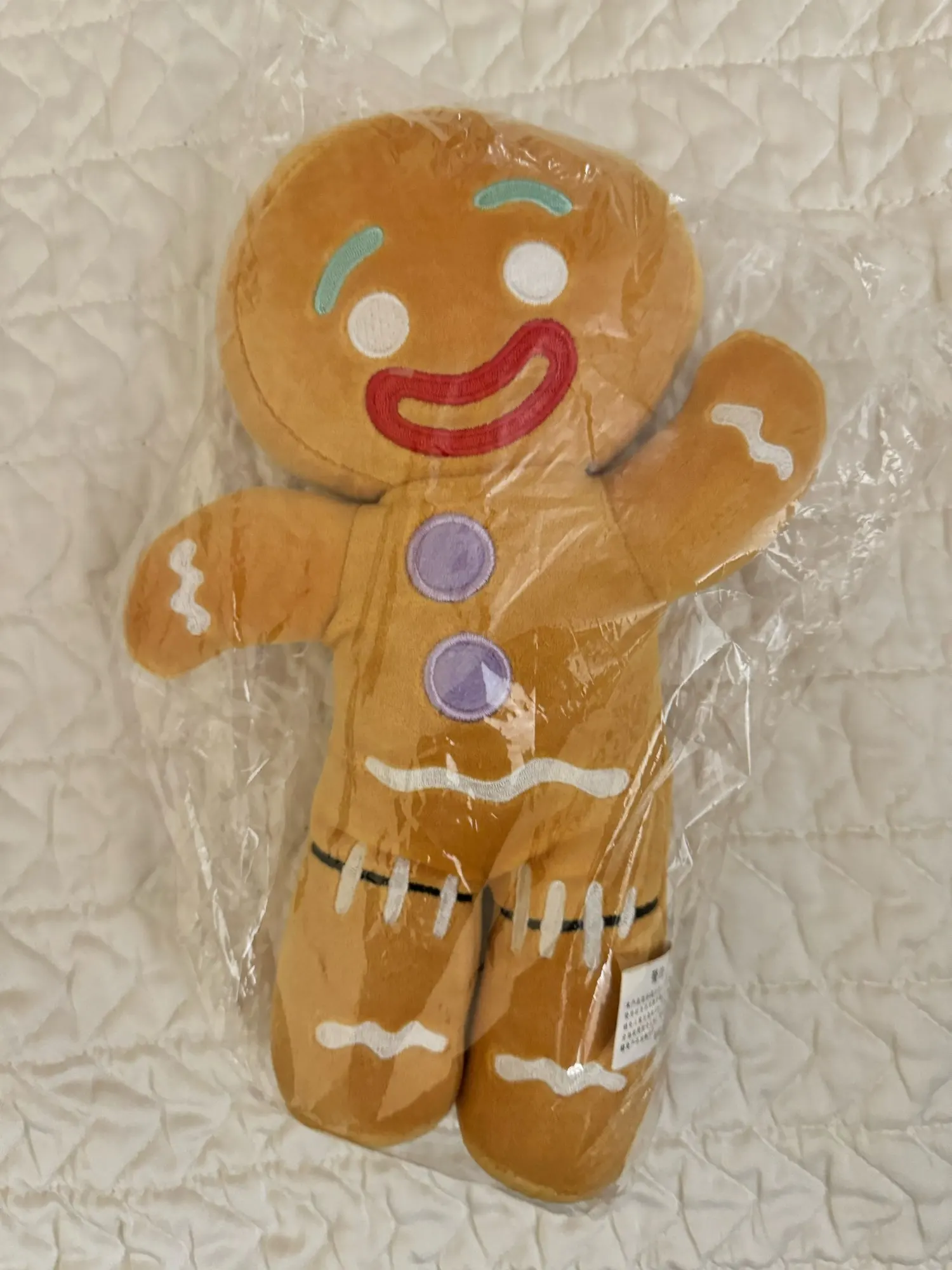 Gingerbread Man Plush Toy, customer photo
