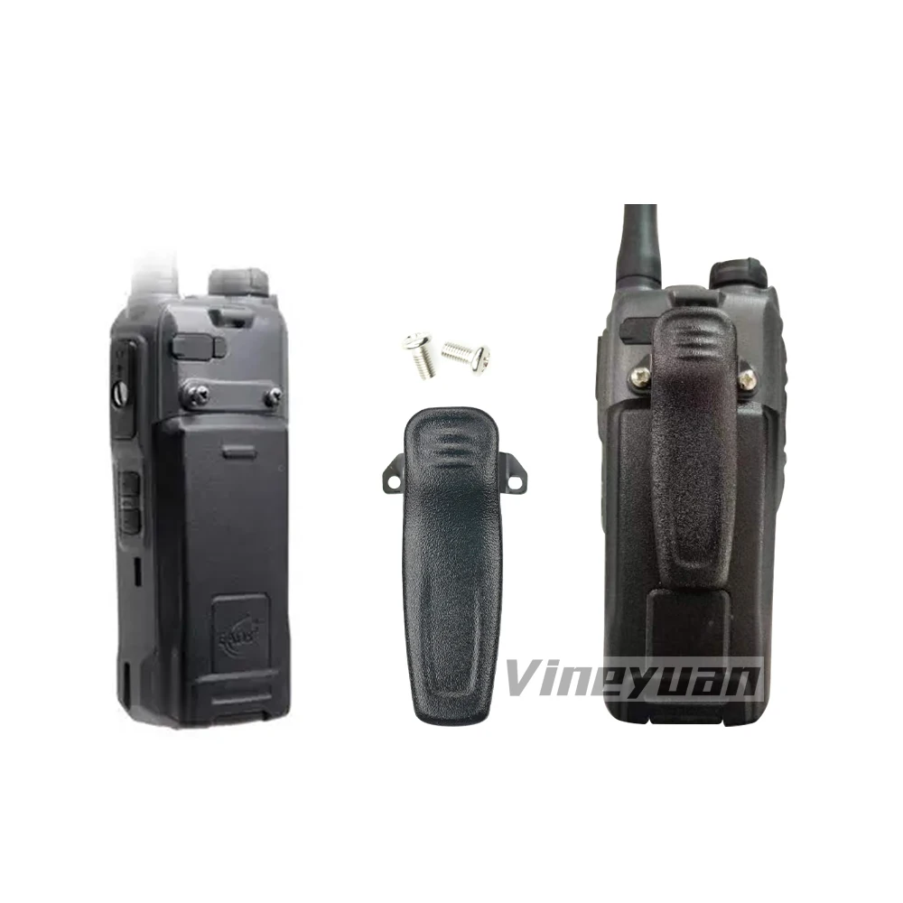 Durable Belt Clip for Digital Radio with Secure Fastening