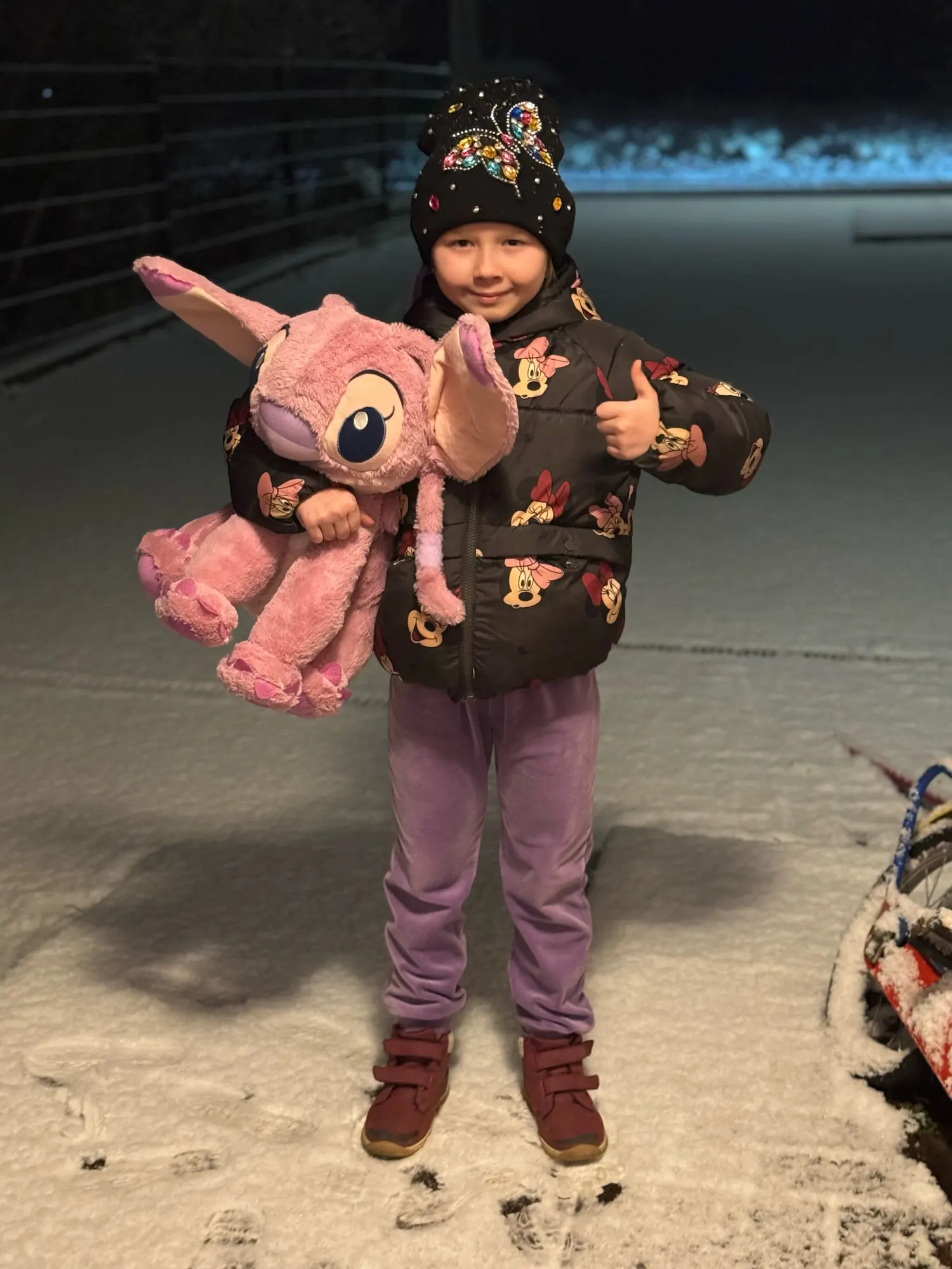 Peluche Angel Stitch XXL photo review