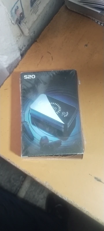 Wireless Bluetooth Headset with Charge Box Noise Cancelling LED Earbuds with Mic Wireless Headphones Bluetooth Earphones