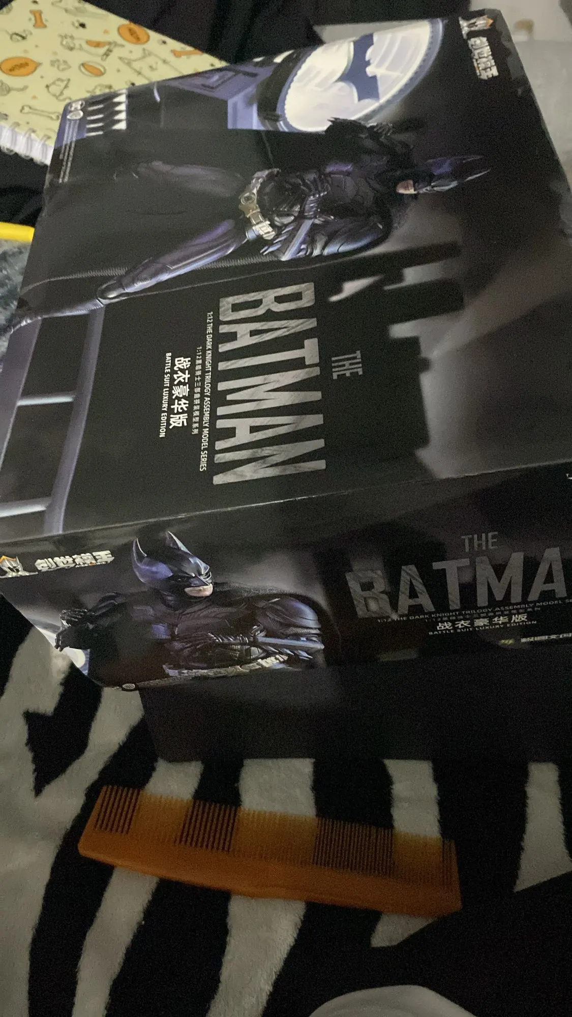 The Batman Bat-Signal DARK KNIGHT TRILOGY DC 1:12 Deluxe Edition Action Figure Justice League Model Toys Gift