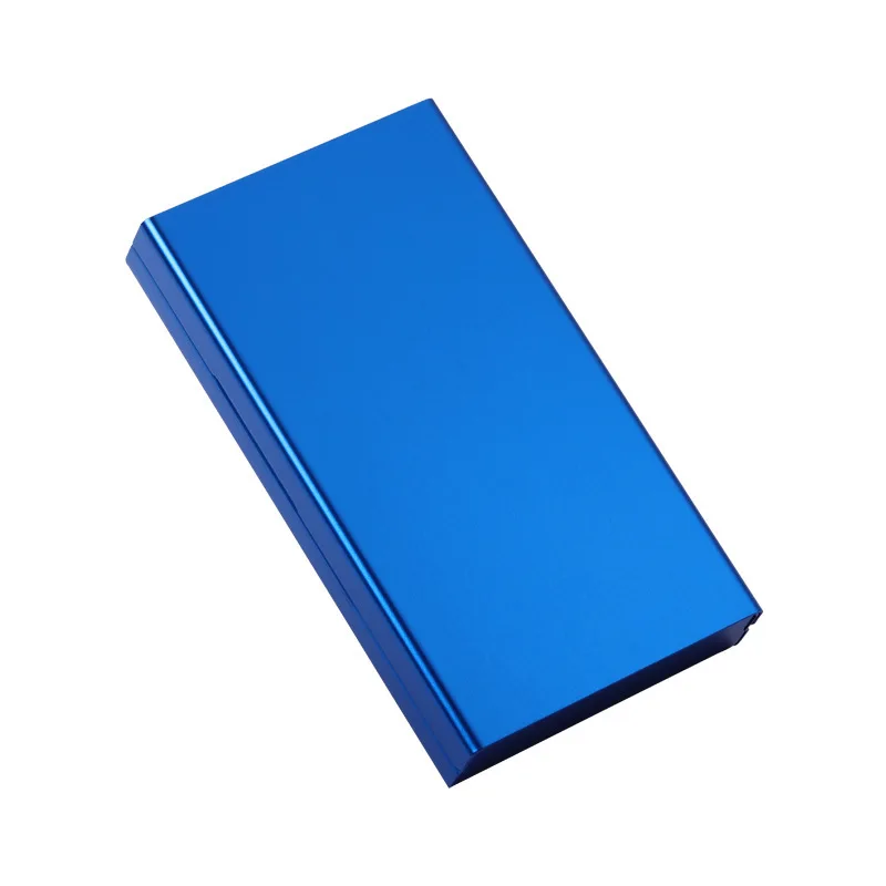 Portable Pocket Cigarette Case Slim Metal Cigarette Box Storage Container Smoking Accessories Ladies Gift 5