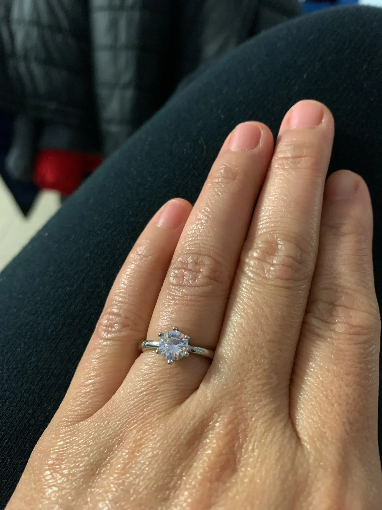 Elegant Classic Real 925 Sterling Silver Ring photo review