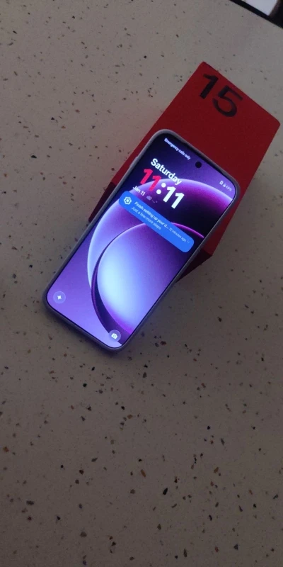 Original Oneplus 15 Unlocked Mobile Phone Snapdragon 8 Elite Gen 5