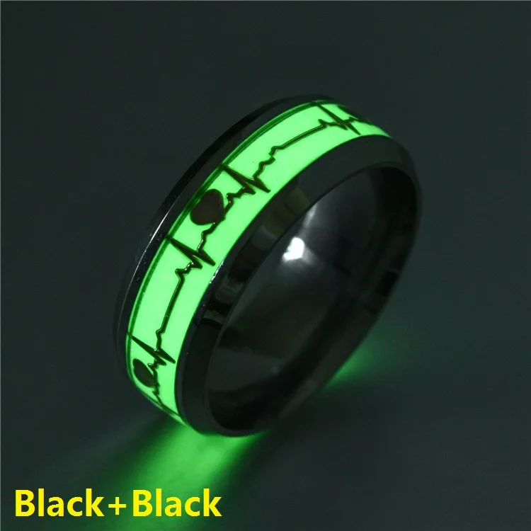 thumbnail image 2 of Analogue Glow In The Dark Ring - Karen Handmade 2 of 14