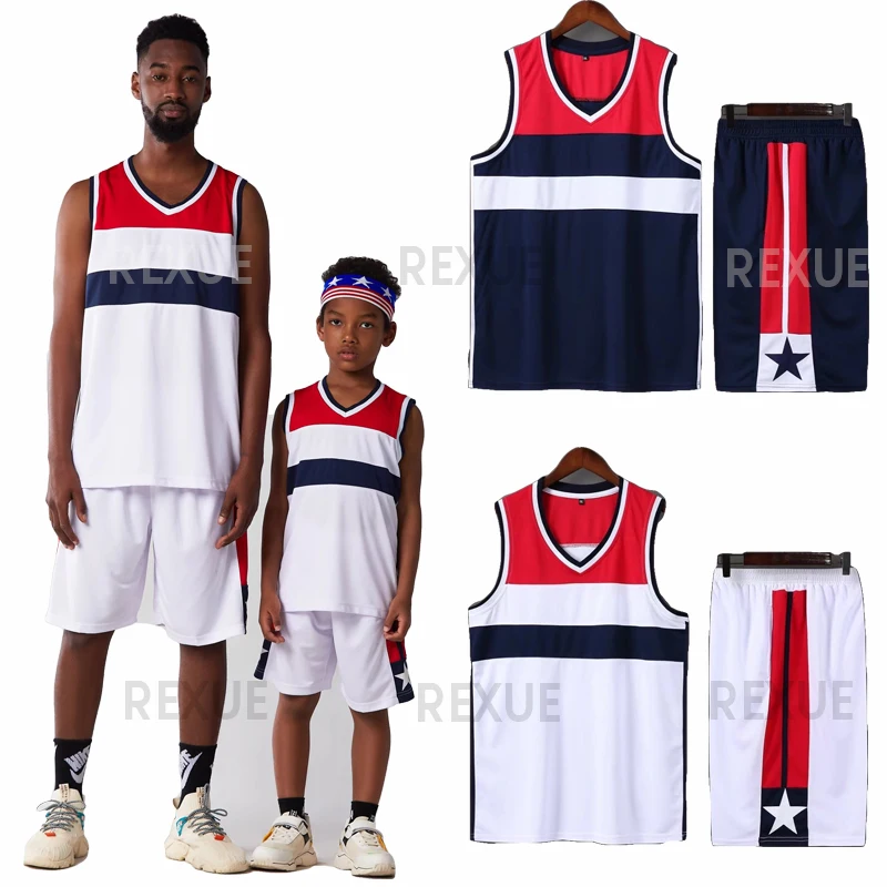 Kids Basketball Jersey Set Kids Basketball Clothing Child