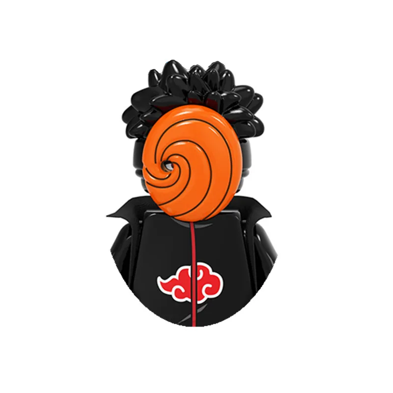 Minifigures Naruto Uzumaki Uchiha Itachi Sasuke Tokashi Kakashi Madara  Building Blocks Brinquedos Para Crianças - Escorrega o Preço