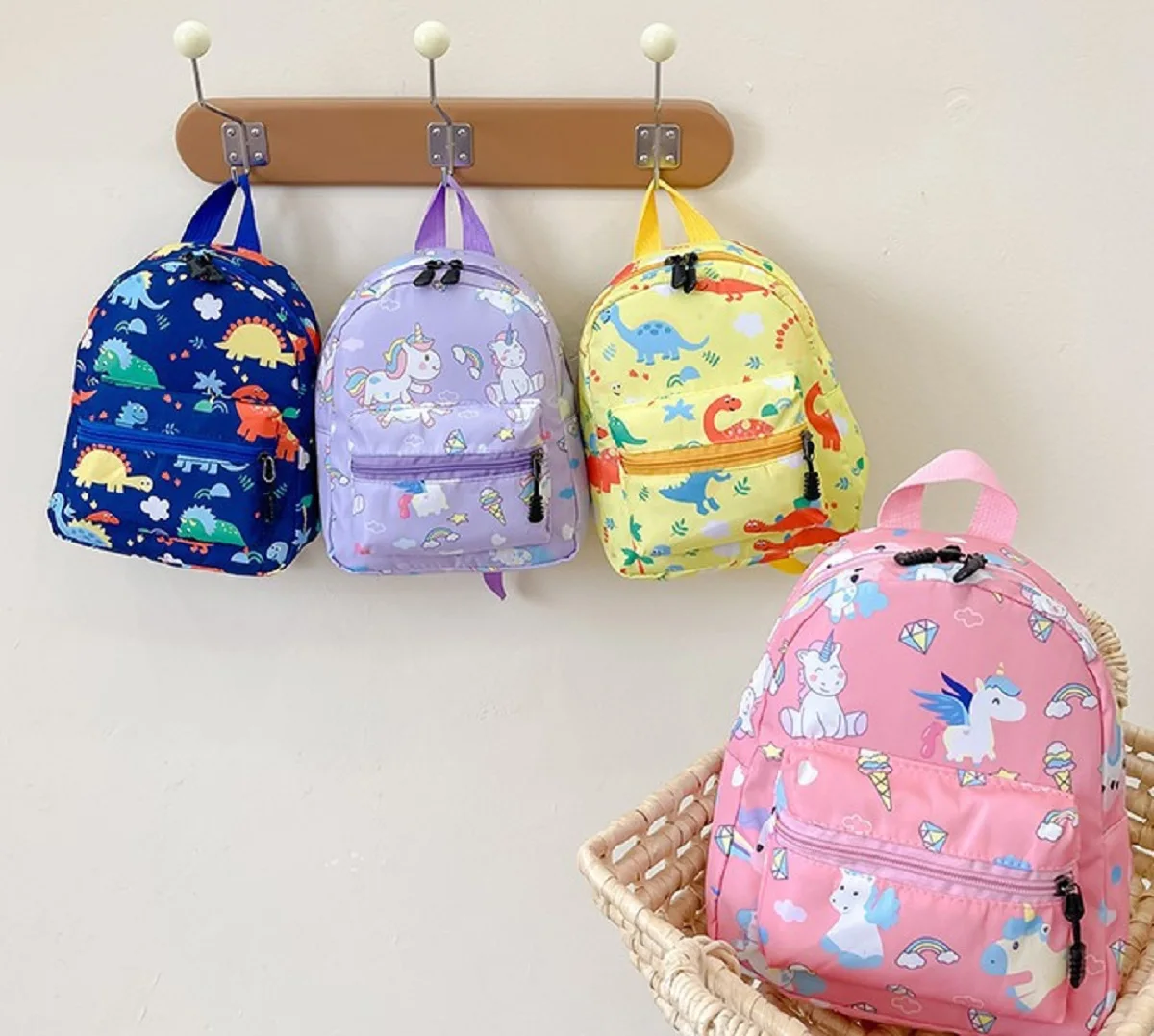 Children's Cartoon Dinosaur Backpacks Teenager Cute Kindergarten Schoolbag Waterproof Kids Bookbag Boys Girls Kids Animal Bag mini backpacks book bag in kindergarten cute animal backpack for children kids school bags schoolbags lovely cartoon satchel 3d