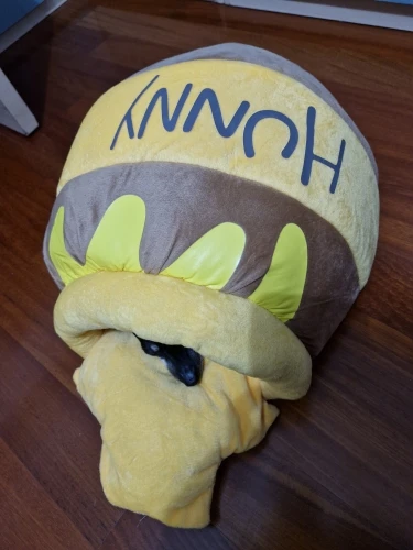 Honey Haven: Cat Bed House with Removable Plush Mat in Honey Jar Shape photo review