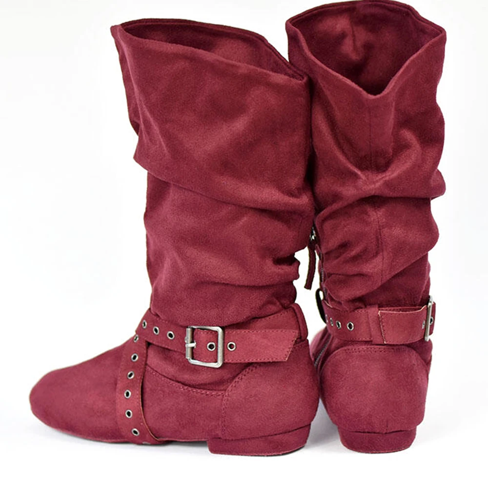 Jouncing suede sole boot - image 12