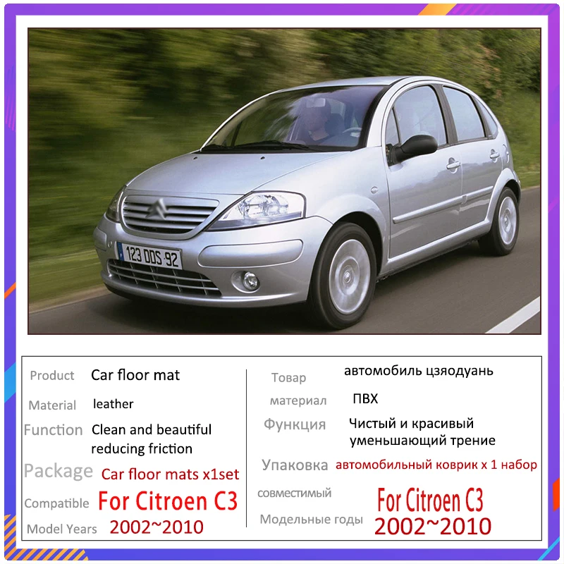 Chrom Auto Türgriff Abdeckungen Trim Für Citroen C3 Mk1 2002 2003 2004 2005  2006 2008 2009 Styling Zubehör Aufkleber - AliExpress