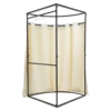 Fitting Room, Fitting Room with Curtain, Dressing Room for Clothing Store Iron Pipe, Fabric, and Painting Process For Boutiques 5