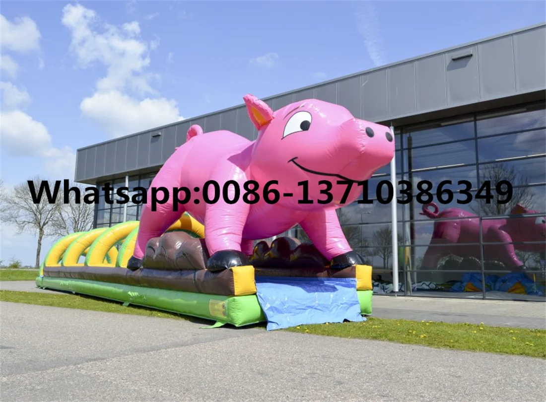 

18L commercial hot-selling outdoor inflatable water, pool slide BD-091