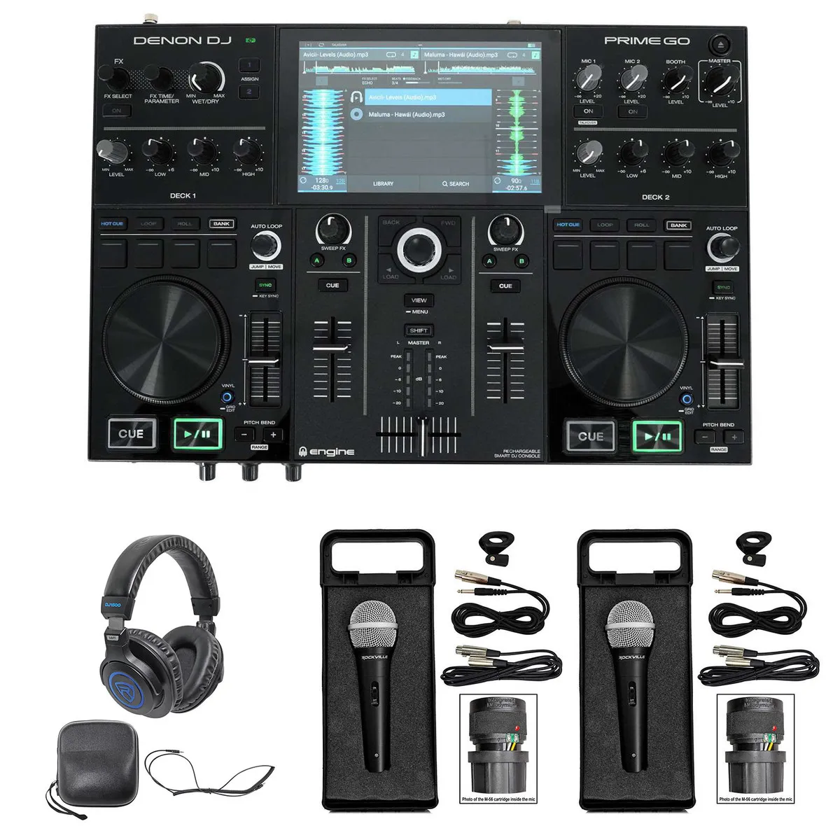 

FAST SHIPPING Denons DJ PRIME 4 | Deck Standalone Smart DJ Console.