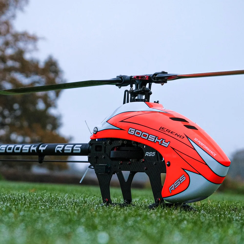 Goosky RS5 Rc Helicopter Legend 6CH 3D Flybarless Direct Drive Brushless Motor 550 Class RC Helicopter Kit Version No Electronic 2