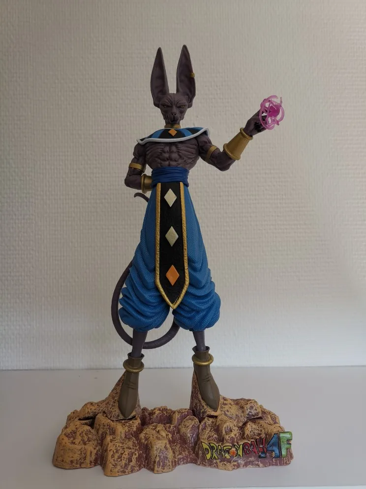 In Stock 30cm Anime Dragon Ball Z Beerus Figure Super God of Destruction Figures Collection Model Toy For Children Gifts photo review