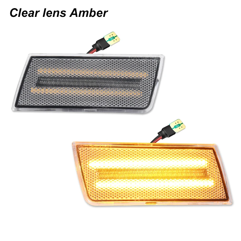 LED Clignotant Latéral Chrysler 300C/Sebring/200 - Compatible 2005-2014 - Amber - Plug & Play