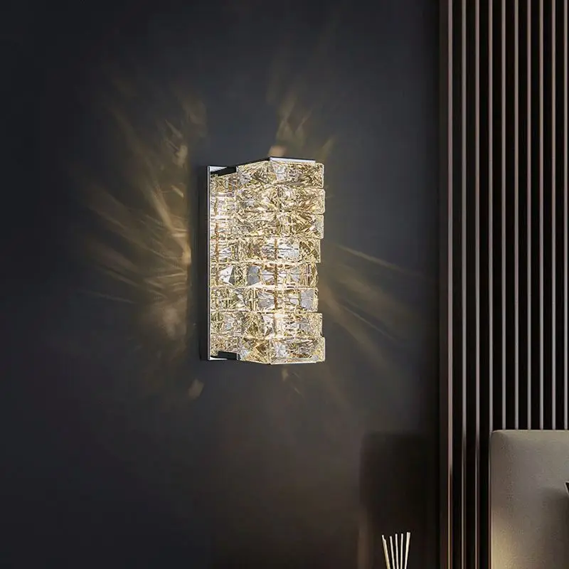 Luxury Crystal LED Wall Lamp 4