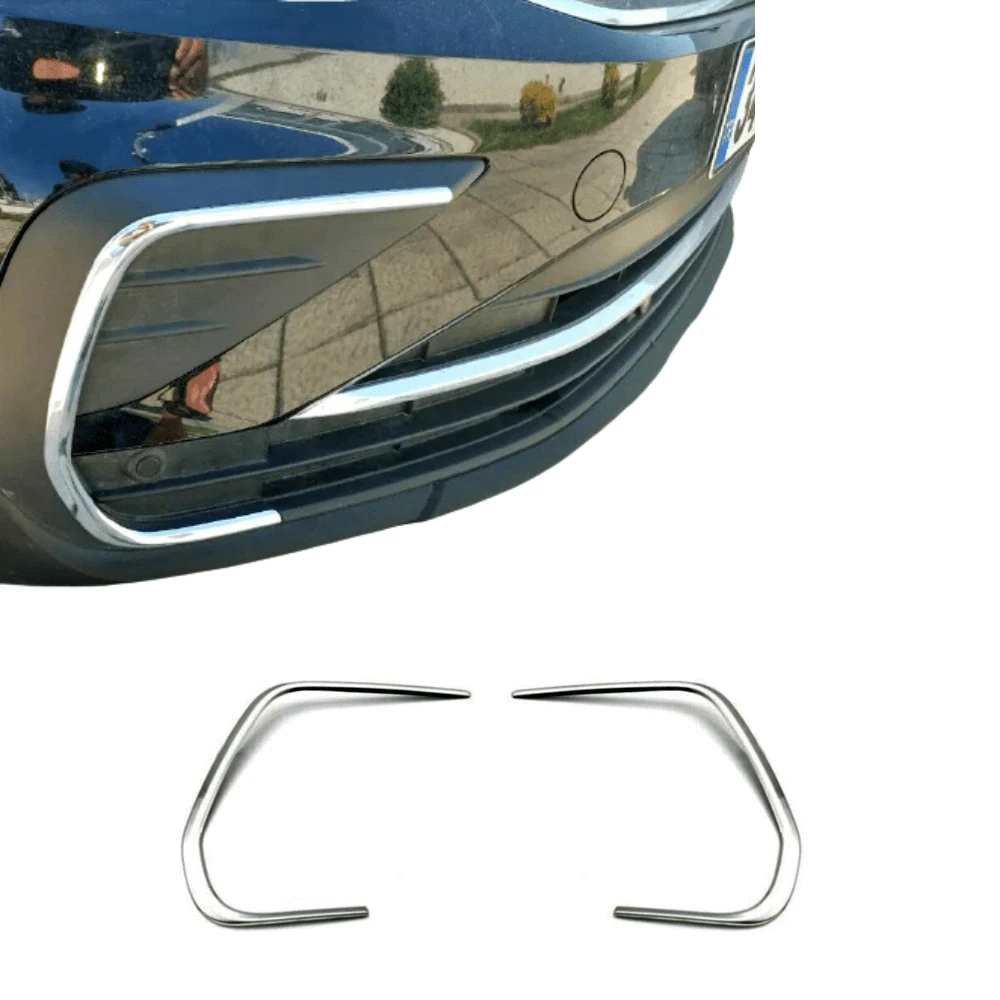 

2 шт., наклейки для Volkswagen Tiguan chrome 2020 2021