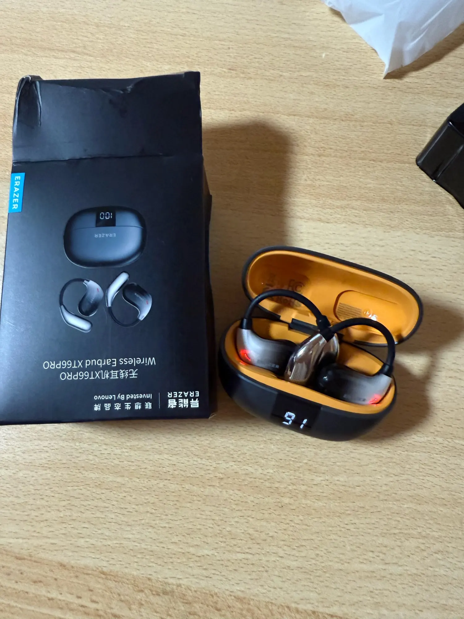 ERAZER XT66PRO AI Translator Earbuds – 135+ Languages, Waterproof, 90H Battery, ASMR Headset