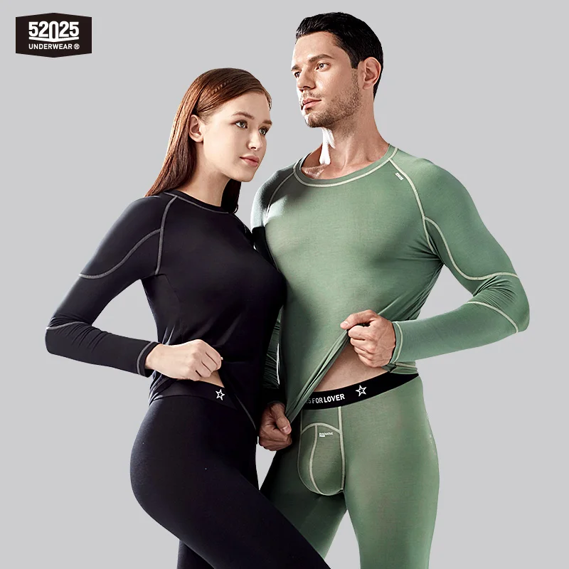 52025 Men’s Thermal Underwear – Functional & Stylish with Innovative Enlarged Pouch. Perfect for Daily Wear or Light Sports - 4