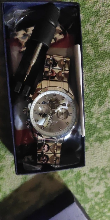 POEDAGAR Luxury Men's Quartz Watch photo review