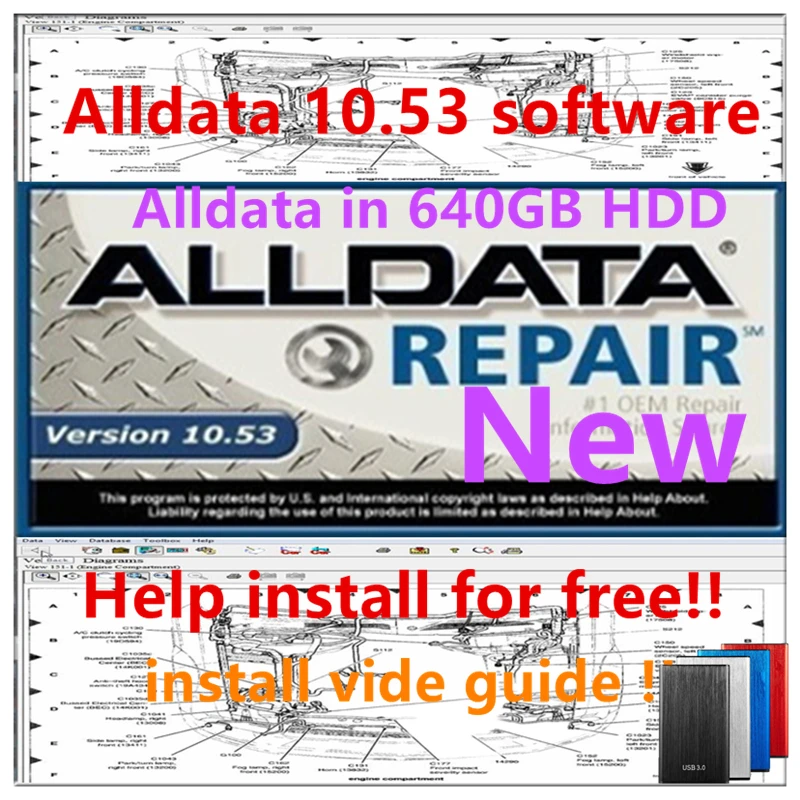 Alldata software de reparación de automóviles, Programa de descarga de