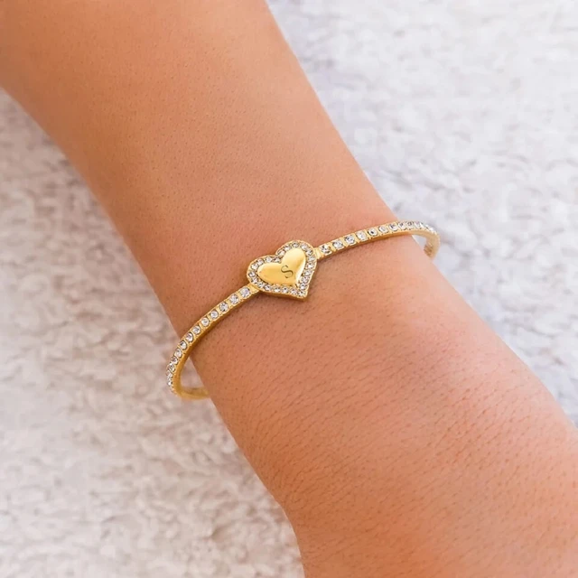 Heart Letter Decor Bracelet