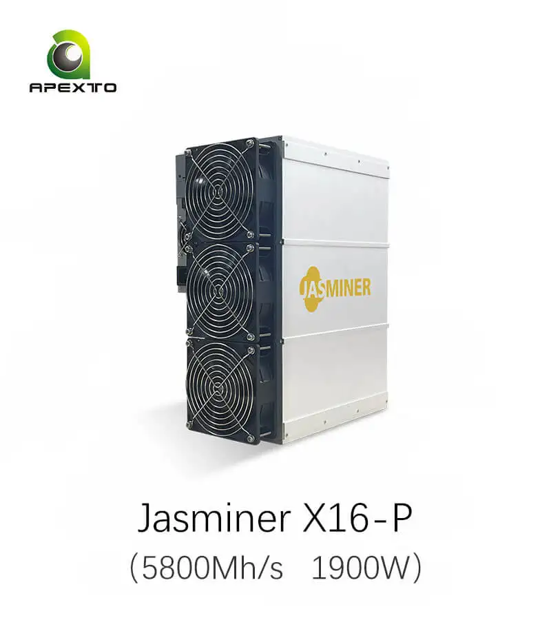 

New Jasminer X16-P 5800MH/s 1900w High Throughput Power Server ETC Mining Machine