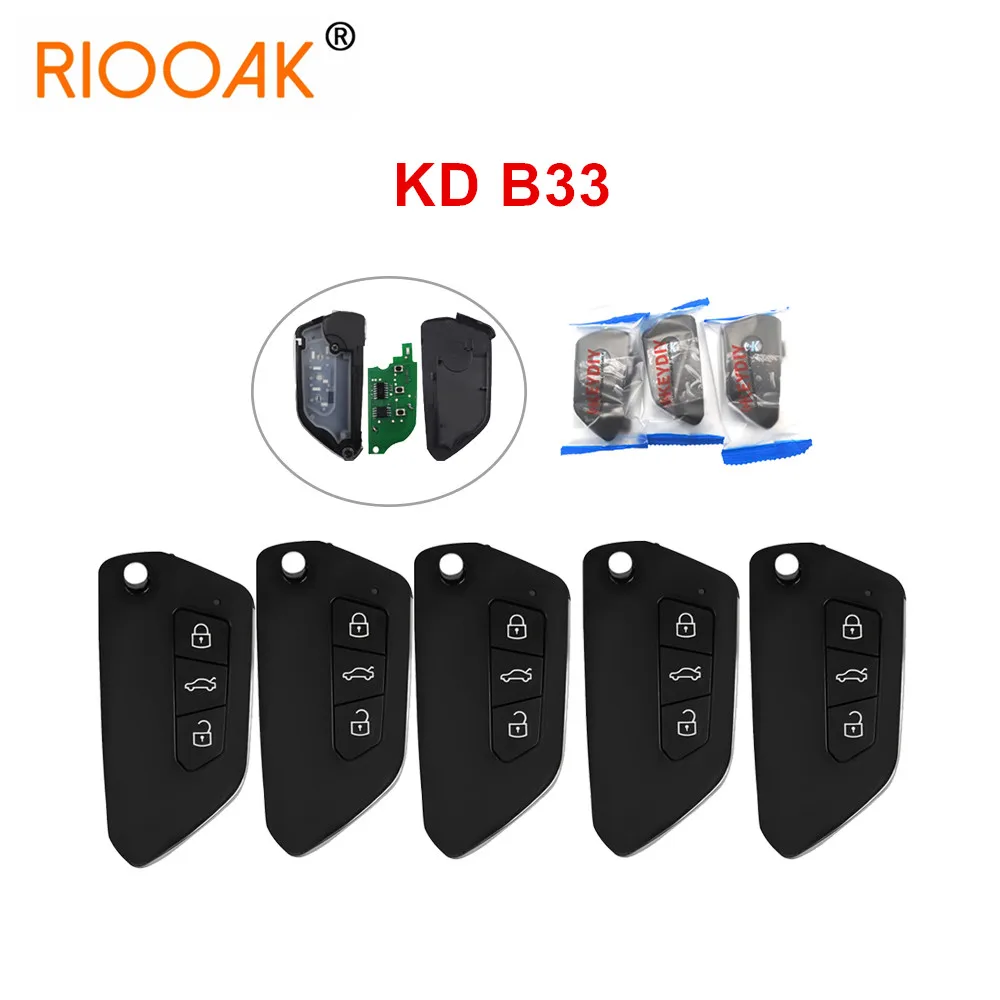 

1/2/3/5 шт. Новое поступление KEYDIY KD B33 Универсальный B Series KD дистанционный Автомобильный ключ для KD900/MINI KD KD-X2 KD MAX Key программатор