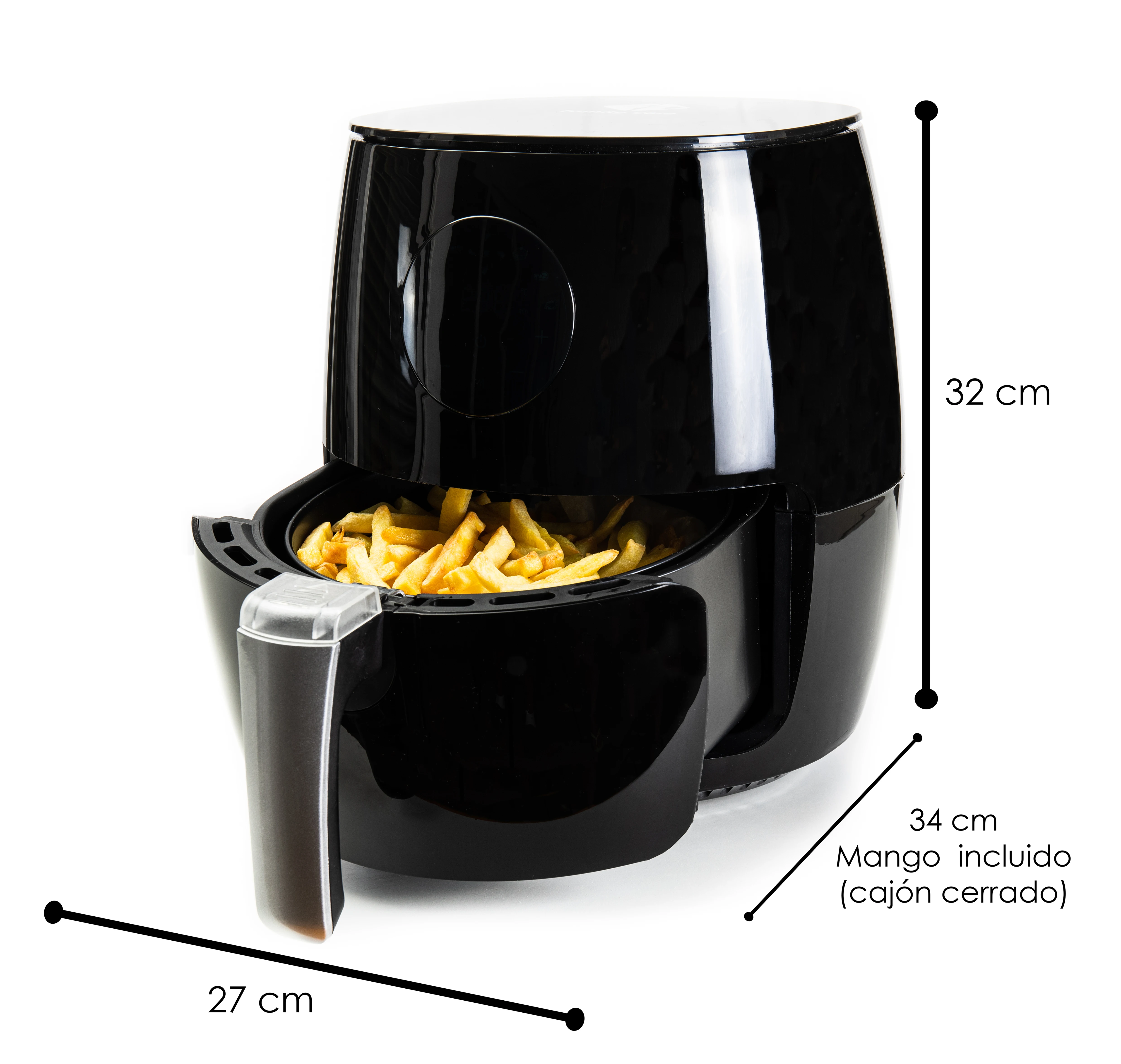 Aria Ceramic Air Fryer, 3Qt, White - AliExpress