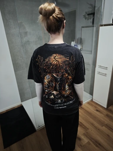 Demon Slayer Gym T-Shirt – Oversized Anime Training Tee (Various Designs)