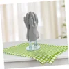 Kitchen Glove Drying Rack with Drainage Base Rubber Glove Holder and Towel Storage Box Plastic Kitchen Sink Accessories 2