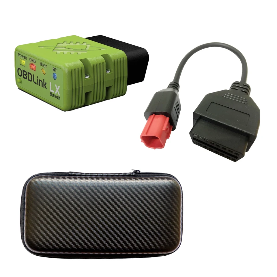 OBDLink LX Bluetooth OBD2 Diagnostic Tool for EURO 5 Motorcycles