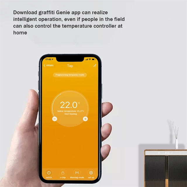 WiFi Smart Thermostat Temperature Controller Electric Floor Heating TRV Water Gas Boiler Remote Control ByTuya Alexa Google Home - Image 3