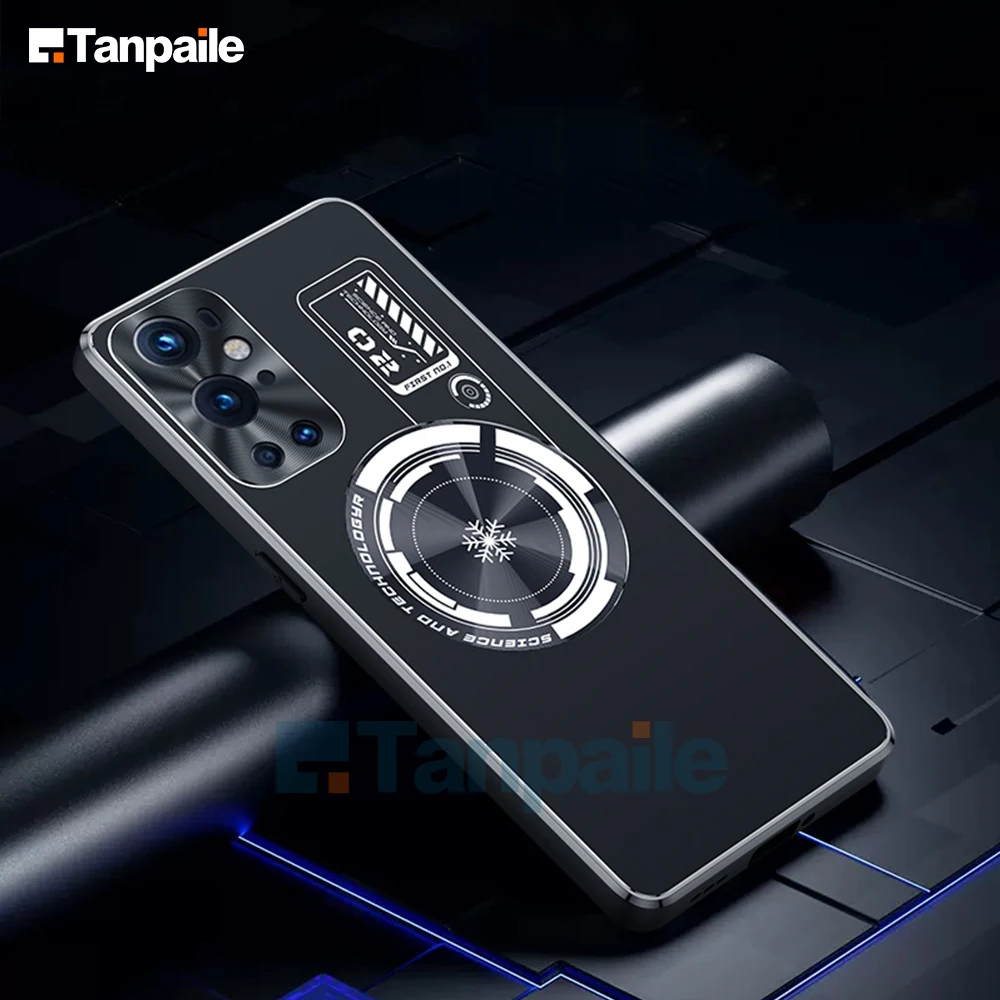 Magnetic Cooling Shockproof Phone Case with Copper Heat Dissipation and Metal Back Cover
