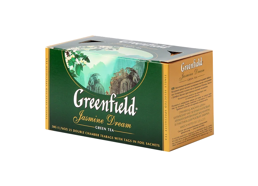 Чай Greenfield Жасмин Дрим зеленый