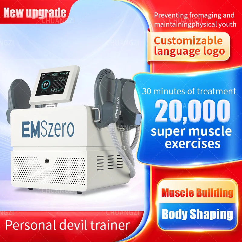 

Ems Zero DLS-EMSlim Neo Tesla RF 2024 профессиональная Лепка тела Hi-emt 6500 Вт стимулятор мышц Emszero для похудения, портативный