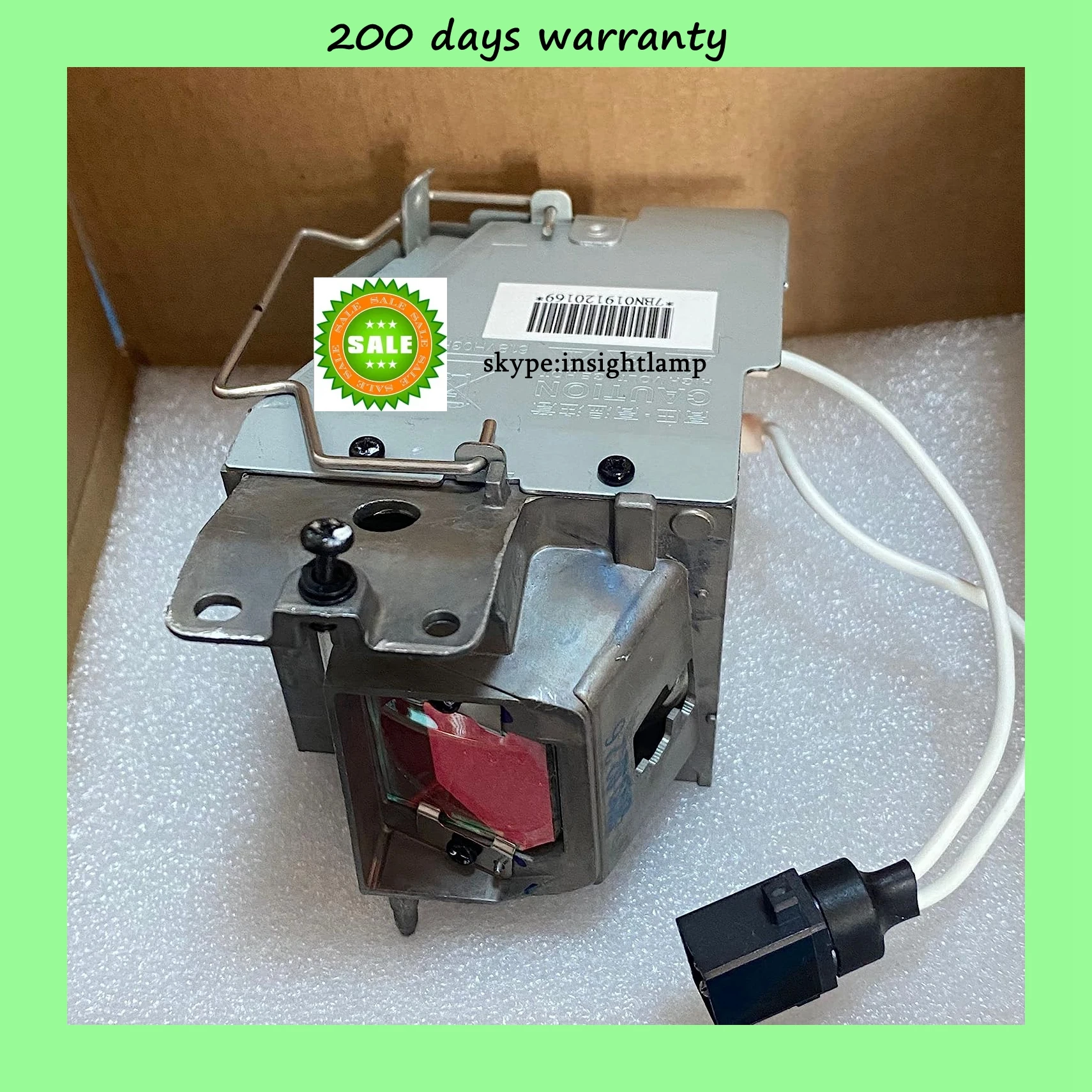 Original Projector lamp with case for ACER X118AH /X118H/X128/ X128H/X138WH projector with 200 days warranty！