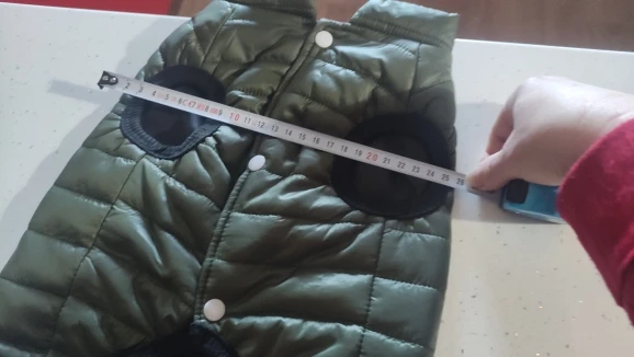 Chic Winter Warmth: Down Jacket for Small Dogs & Cats photo review